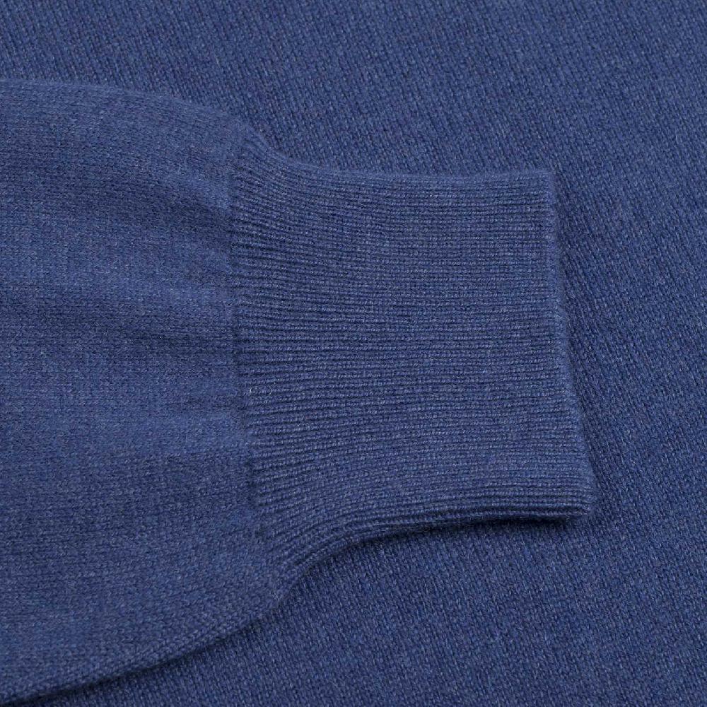 Rubinacci Polo in cashmere ceruleo Offerte giornaliere