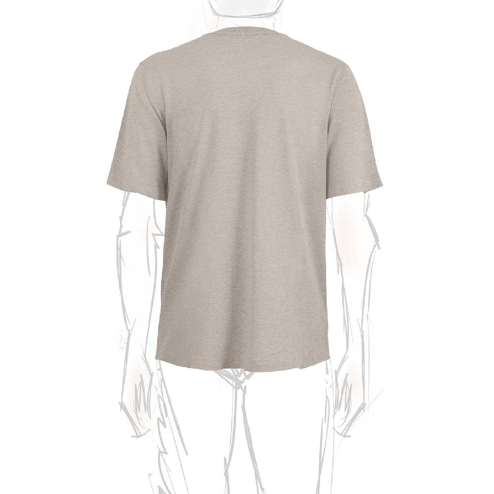 Rubinacci T-Shirt cotone beige Sconti VIP