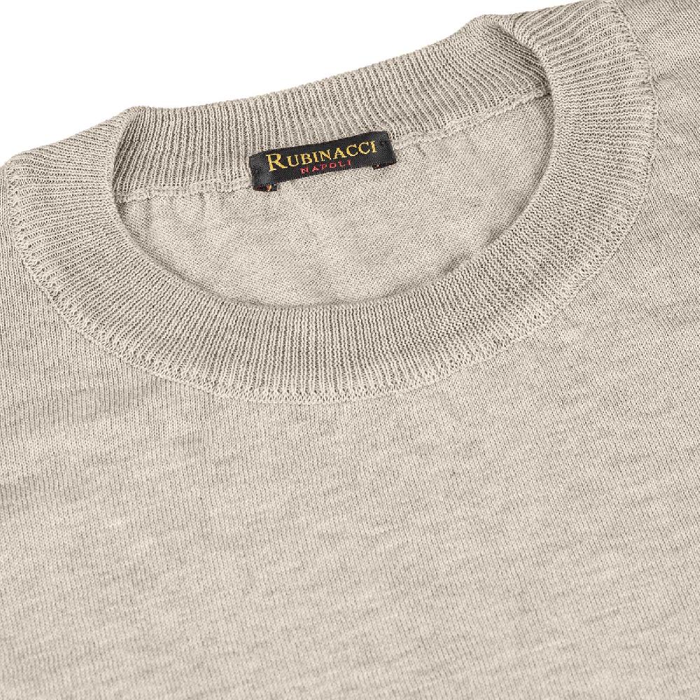 Rubinacci T-Shirt cotone beige Sconti VIP