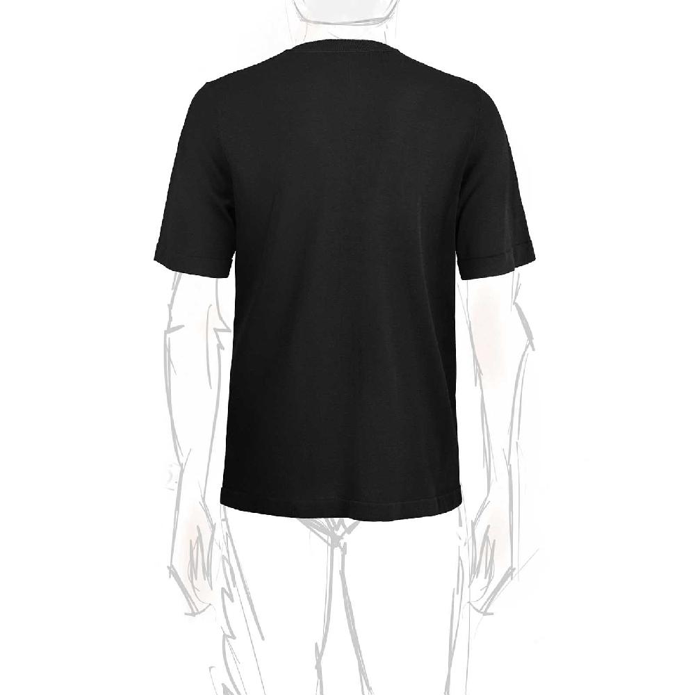 Rubinacci T-Shirt cotone nera Prezzo basso