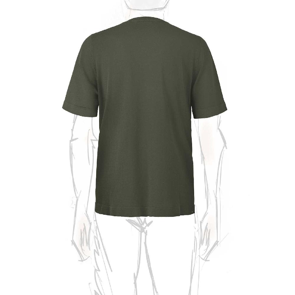Rubinacci T-Shirt cotone verde militare Offerta settimanale