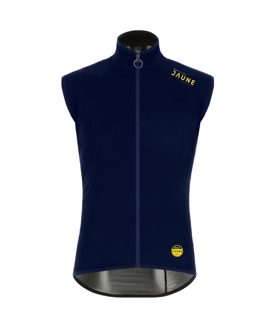 Santini LE MAILLOT JAUNE - GILET PIOGGIA Negozi Online