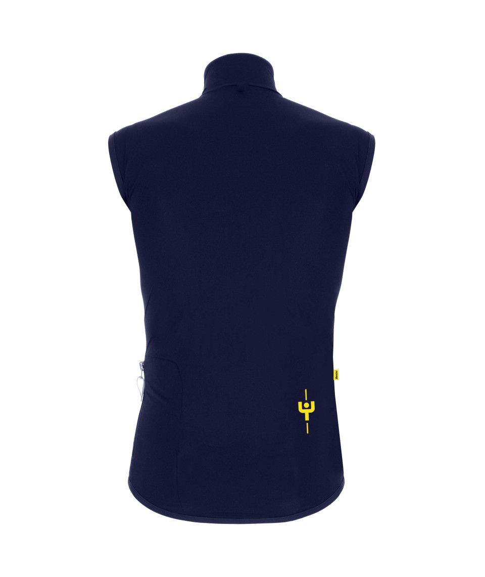 Santini LE MAILLOT JAUNE - GILET PIOGGIA Negozi Online