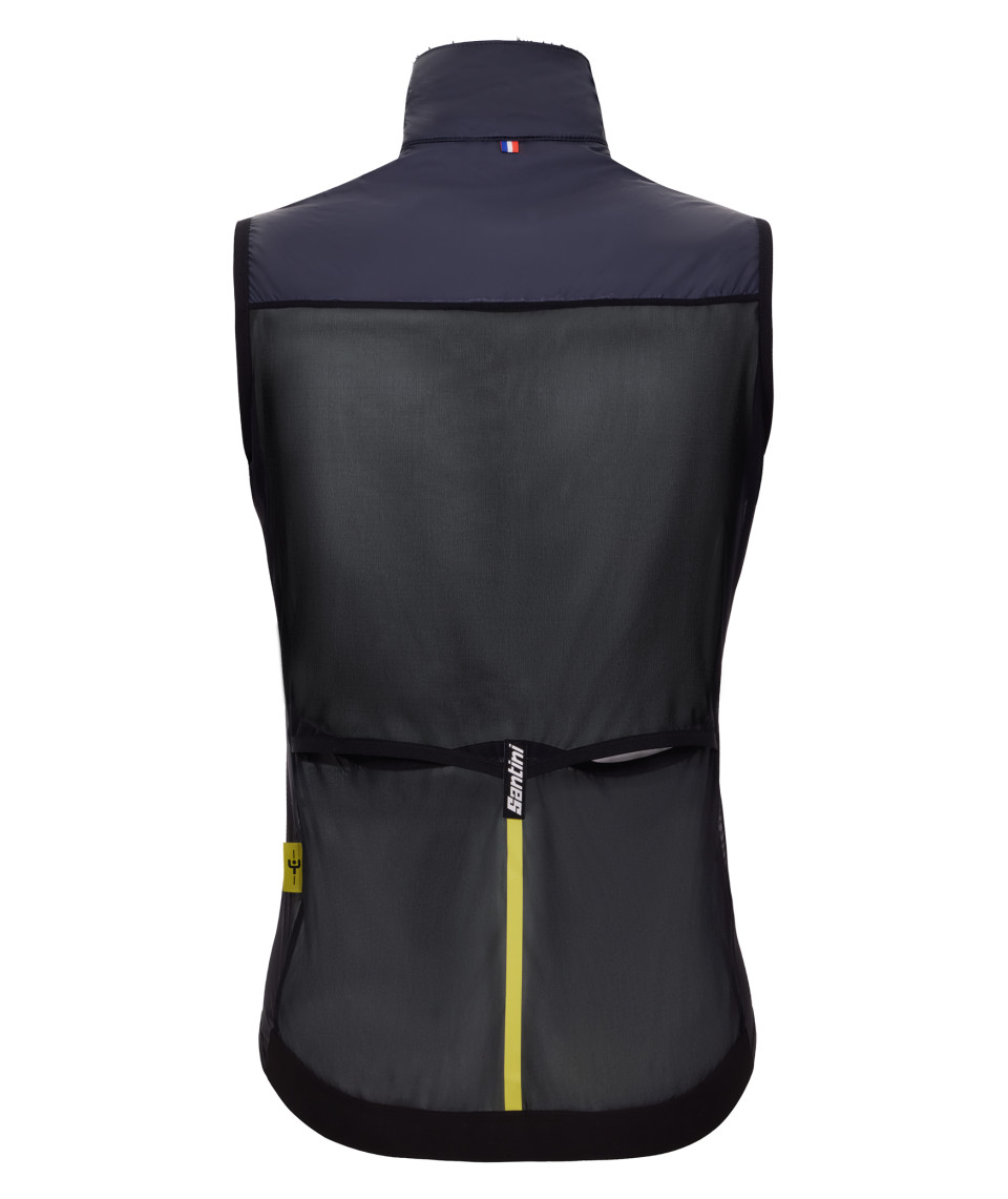 Santini MAILLOT JAUNE - GILET ANTIVENTO Acquista Ora