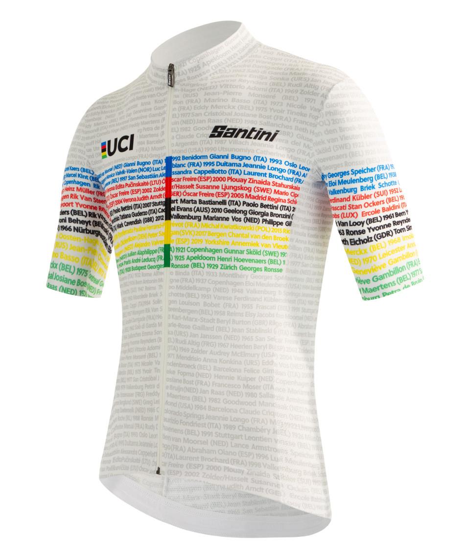Santini UCI ROAD 100 CHAMPIONS - MAGLIA Convenienza