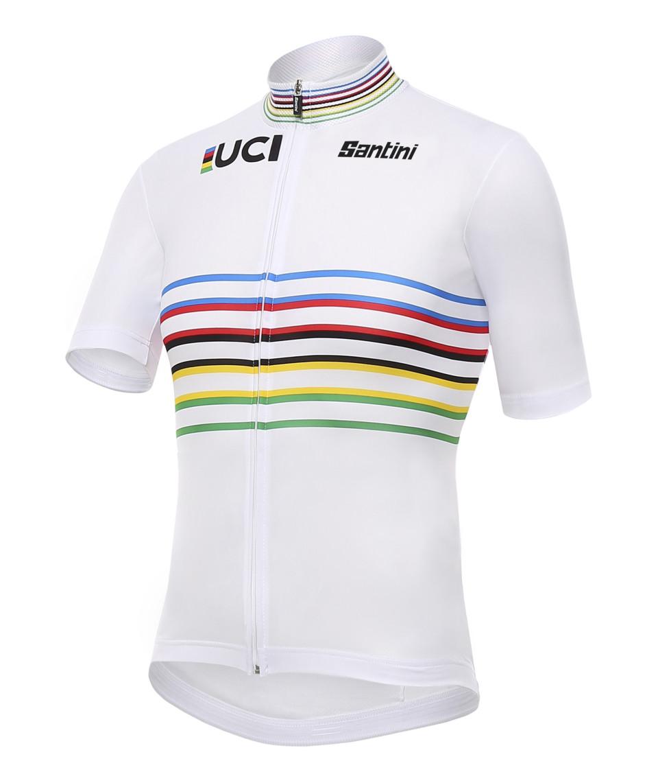 Santini UCI OFFICIAL CAMPIONE DEL MONDO MASTER - MAGLIA Presa