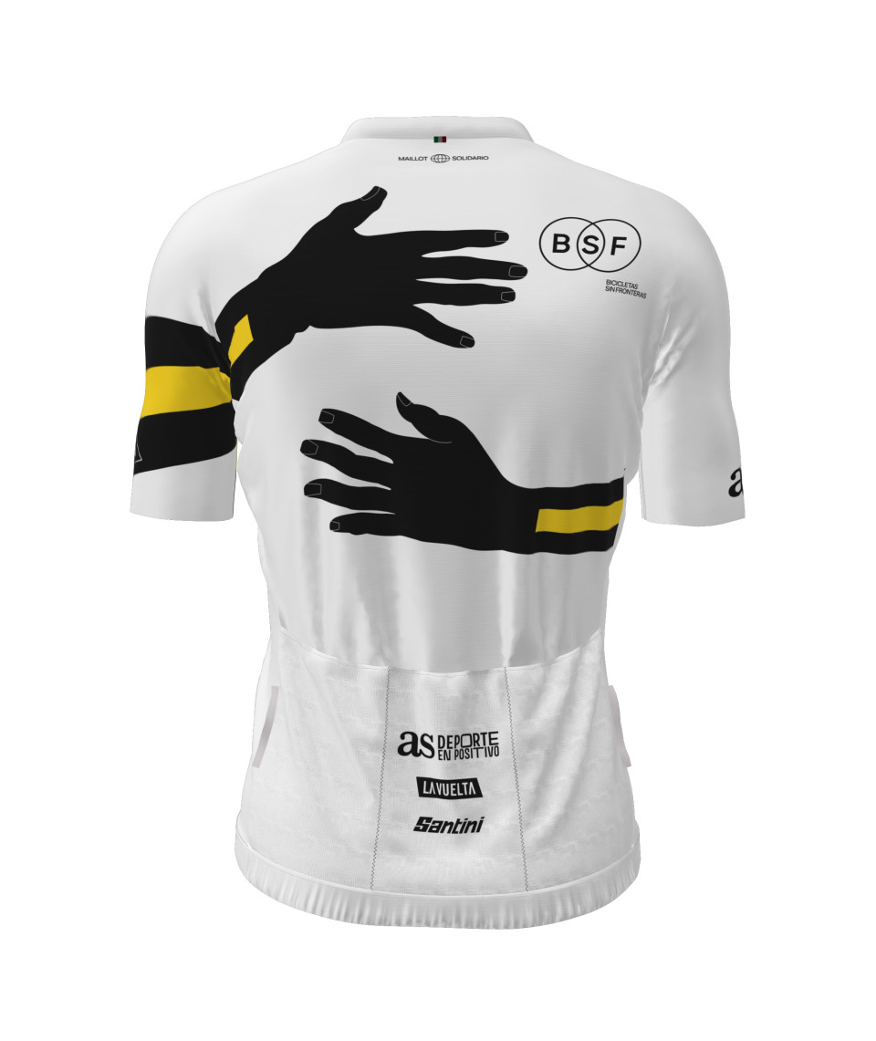 Santini BICICLETAS SIN FRONTERAS - MAGLIA Prezzo Ridotto
