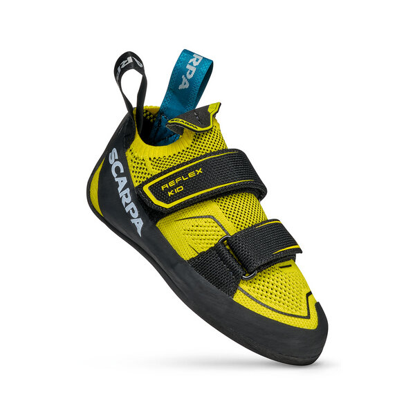 Scarpa REFLEX KID Breathable and elasticated kid climbing shoe Promozione Limitata