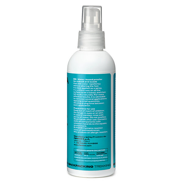 Scarpa WATER-BASED WATERPROOFER AND REVIVER Water-based proofer for nubuck and suede Comprane uno, ottenene uno gratis