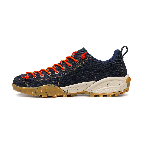 Scarpa MOJITO PLANET DENIM Sustainable recycled denim fabric sneaker Pezzi Unici