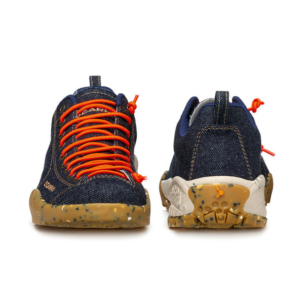 Scarpa MOJITO PLANET DENIM Sustainable recycled denim fabric sneaker Pezzi Unici