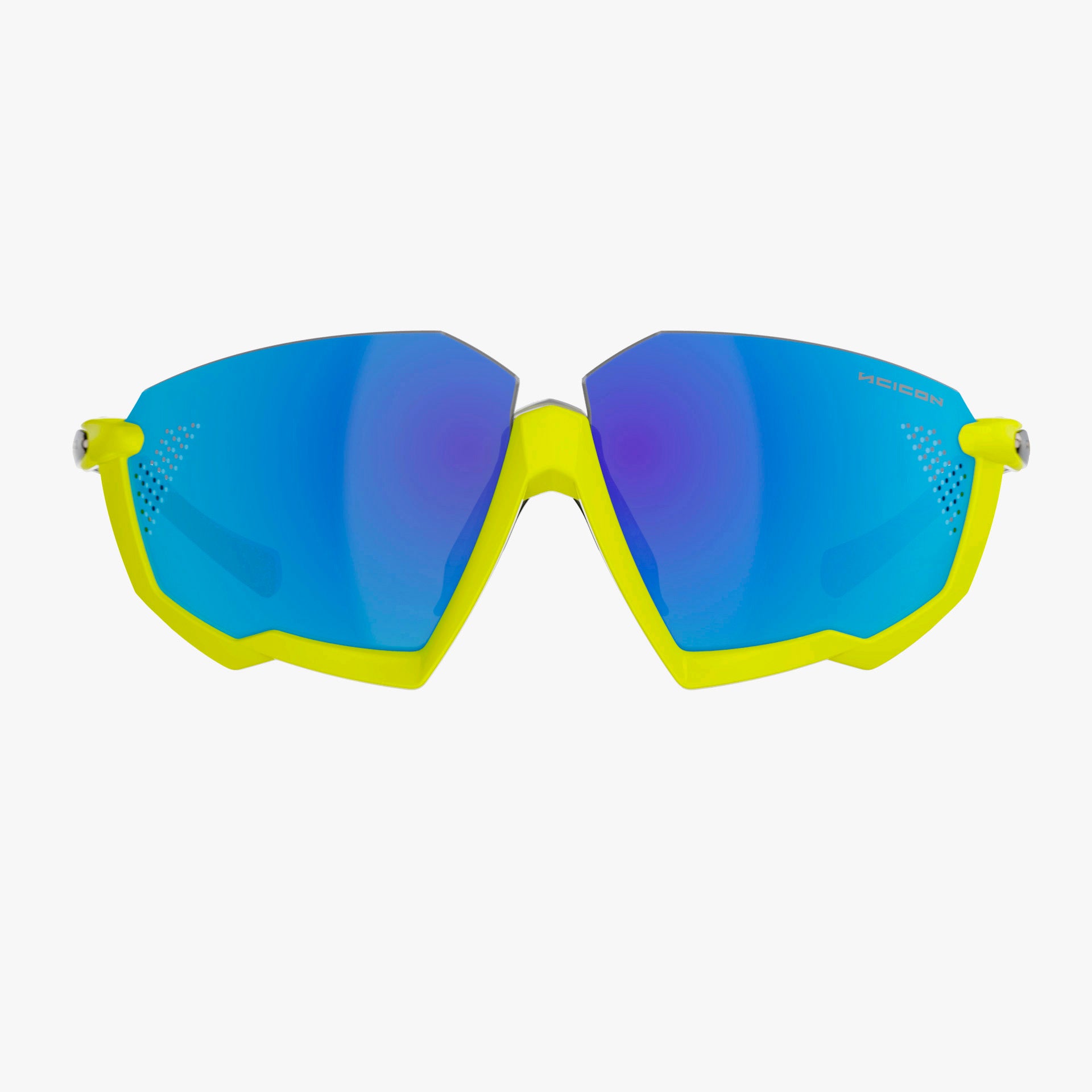 Scicon Aerojet Occhiali Ciclismo Giallo Fluo/Blu Nuova