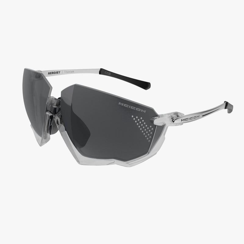 Scicon Aerojet Occhiali Ciclismo Cristallo/Argento Spedizione Gratuita