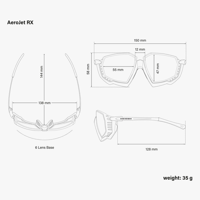 Scicon Aerojet Occhiale da vista per Ciclismo Bianco Acquista Ora