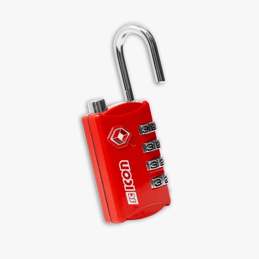 Scicon Lucchetto a combinazione Rosso Sconto