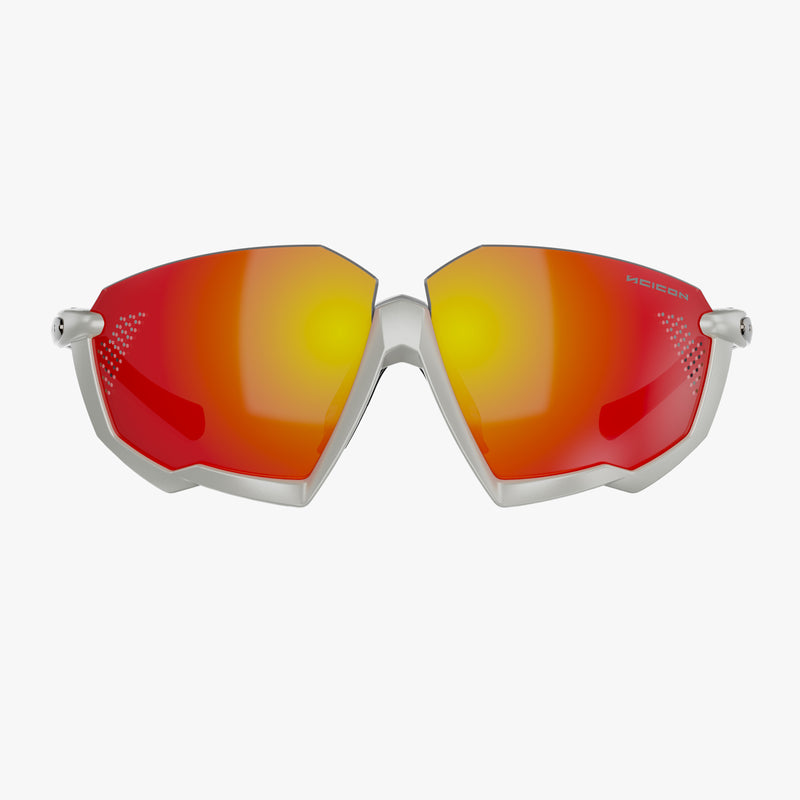 Scicon Aerojet Occhiali Ciclismo Bianco/Rosso Moda
