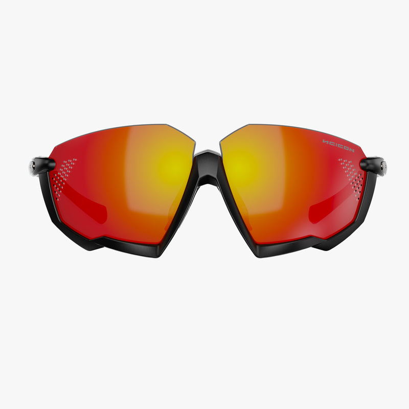 Scicon Aerojet Occhiali Ciclismo Nero/Rosso Nuovo