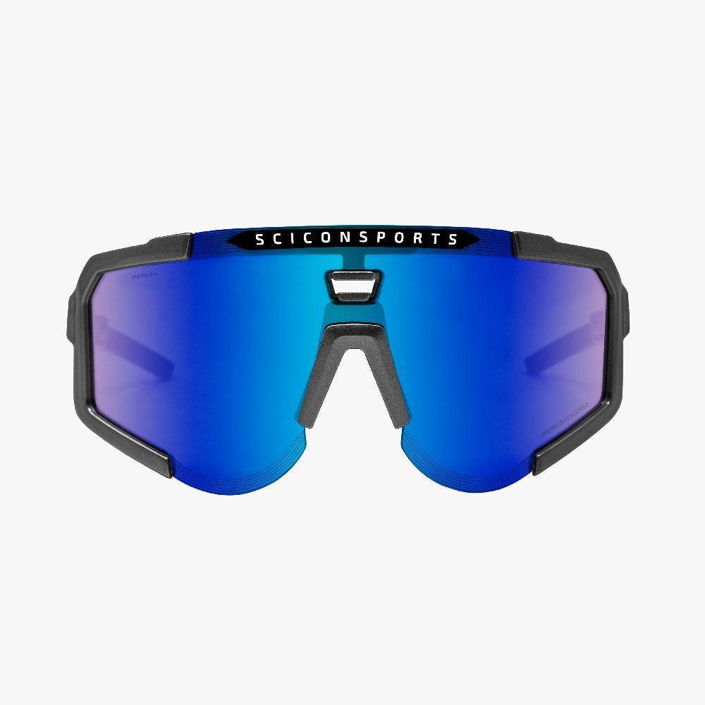Scicon Occhiali Sportivi Aeroscope Antracite/Blu Consegna Veloce