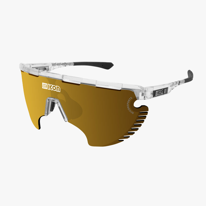 Scicon Occhiali Aerowing Lamon Cristallo/Lente Bronzo Specchiata Economico