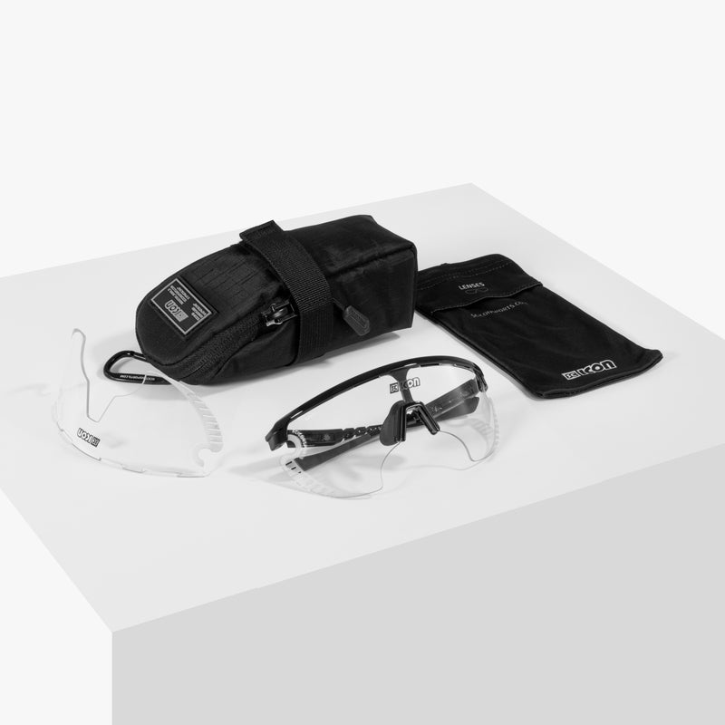 Scicon Occhiali Sportivi Aerowing Lamon Bianca/Lente Argento Nuova