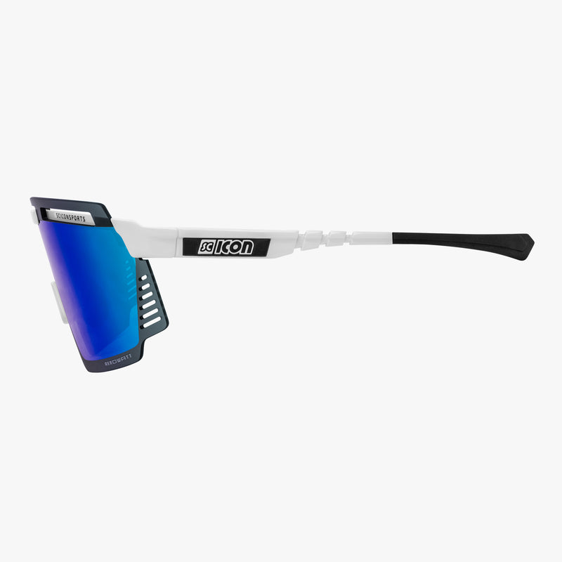 Scicon Aerowatt Occhiali Sportivi Bianco/Blu Qualità Garantita