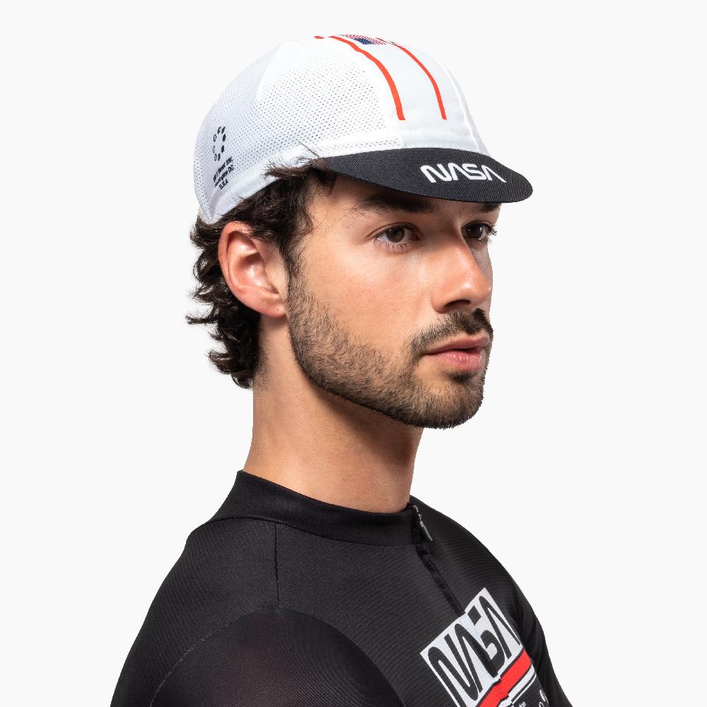 Scicon Cappellino da ciclismo Space Agency 11 Bianco Consegna Veloce