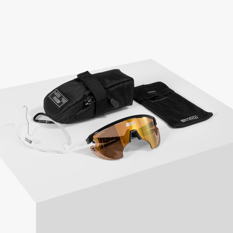 Scicon Occhiali Sportivi Aerowing Lamon Carbon/Lente Bronzo Specchiata Novità