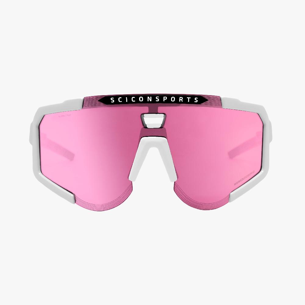 Scicon Occhiali Sportivi Aeroscope Bianco/Rosa Convenienza