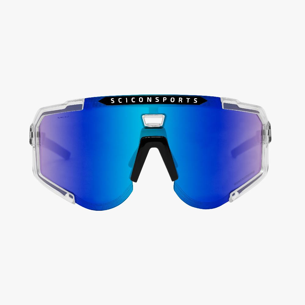 Scicon Occhiali Sportivi Aeroscope Cristallo/Blu Economico