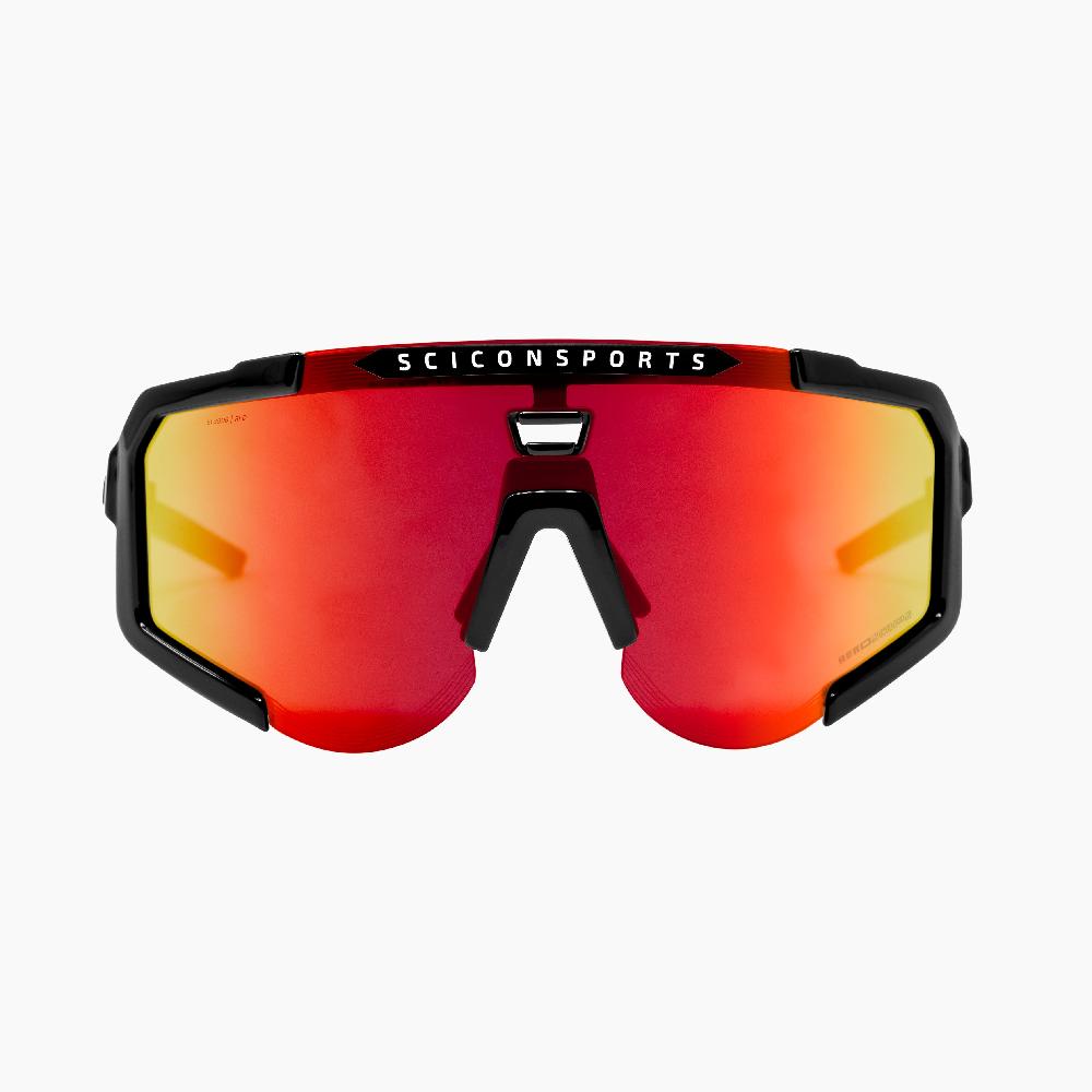 Scicon Occhiali Sportivi Aeroscope Nero/Rosso Outlet