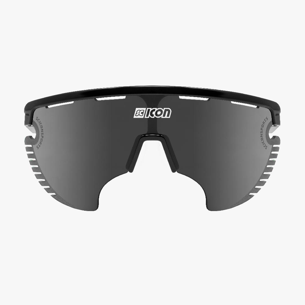 Scicon Occhiali Sportivi Aerowing Lamon Nera/Lente Argento Specchiata Vendite Flash
