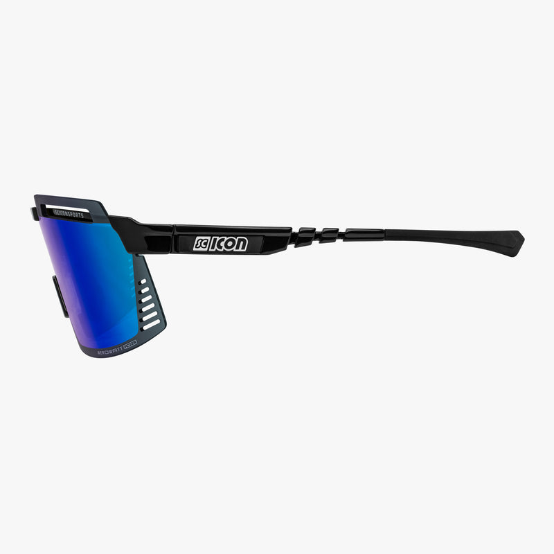 Scicon Occhiali Sportivi Aerowatt Foza Nero/Blu Italy