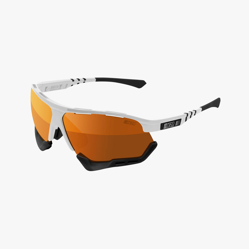 Scicon Aerocomfort SCN-PP Occhiali Sportivi Bianco/Bronzo Italia