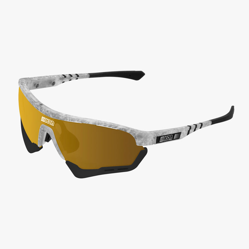 Scicon Aerotech SCN-PP Occhiali Sportivi Bianco/Bronzo Pezzi Unici