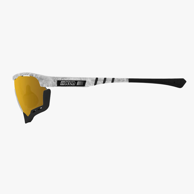 Scicon Aerotech SCN-PP Occhiali Sportivi Bianco/Bronzo Pezzi Unici