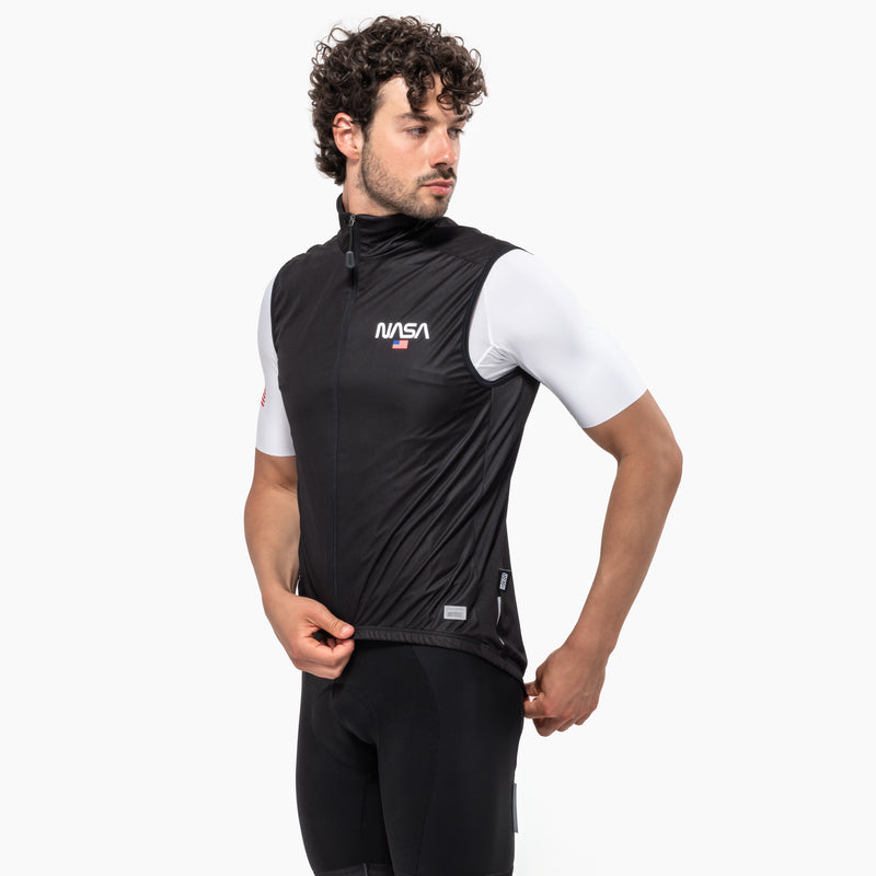 Scicon Gilet Antivento Space Agency22 Nero Consegna Veloce