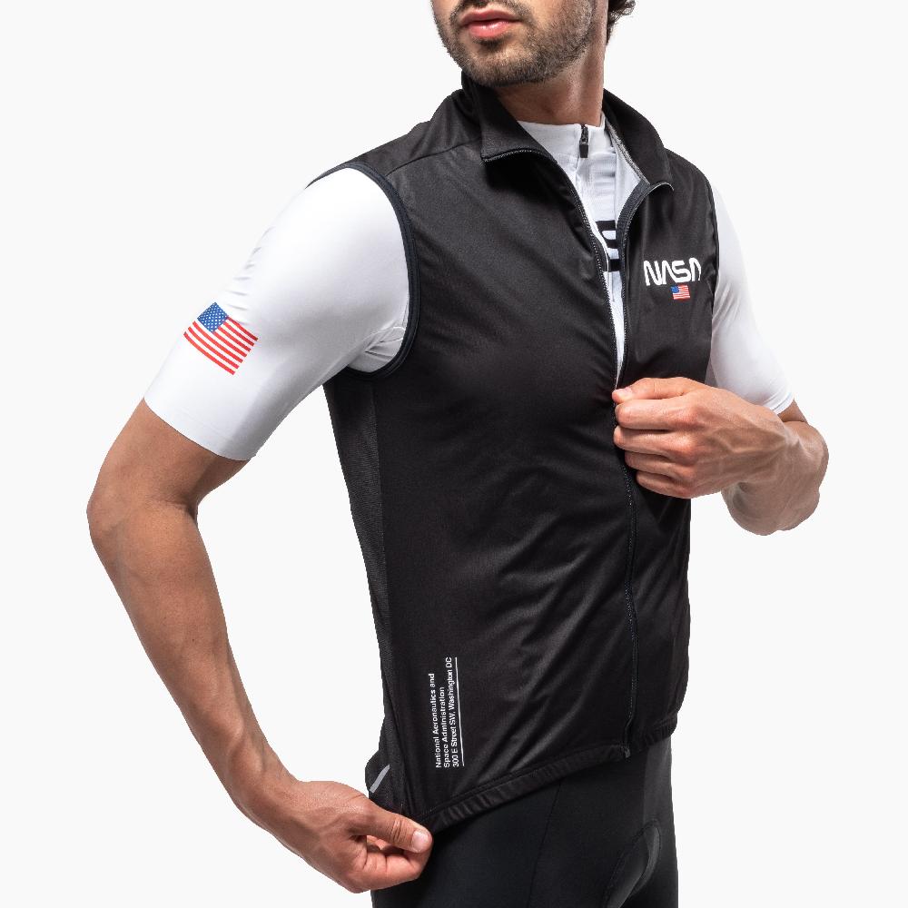 Scicon Gilet Antivento Space Agency22 Nero Consegna Veloce