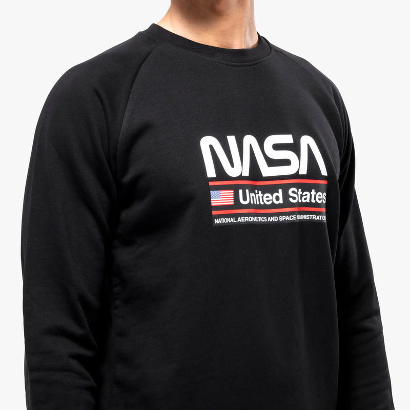 Scicon Felpa Girocollo Space Agency 22 Nera Prezzo Ridotto