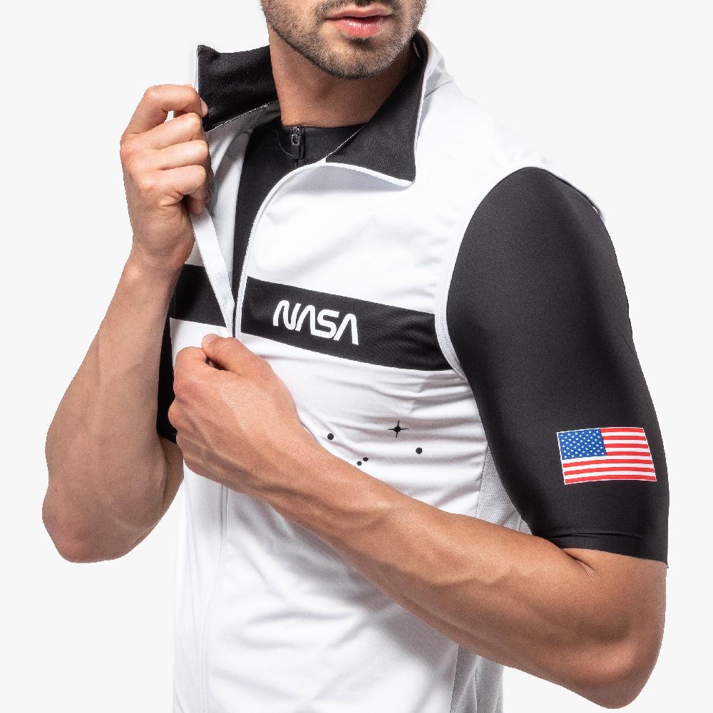 Scicon Gilet Antivento Space Agency21 Bianco Offerte esclusive