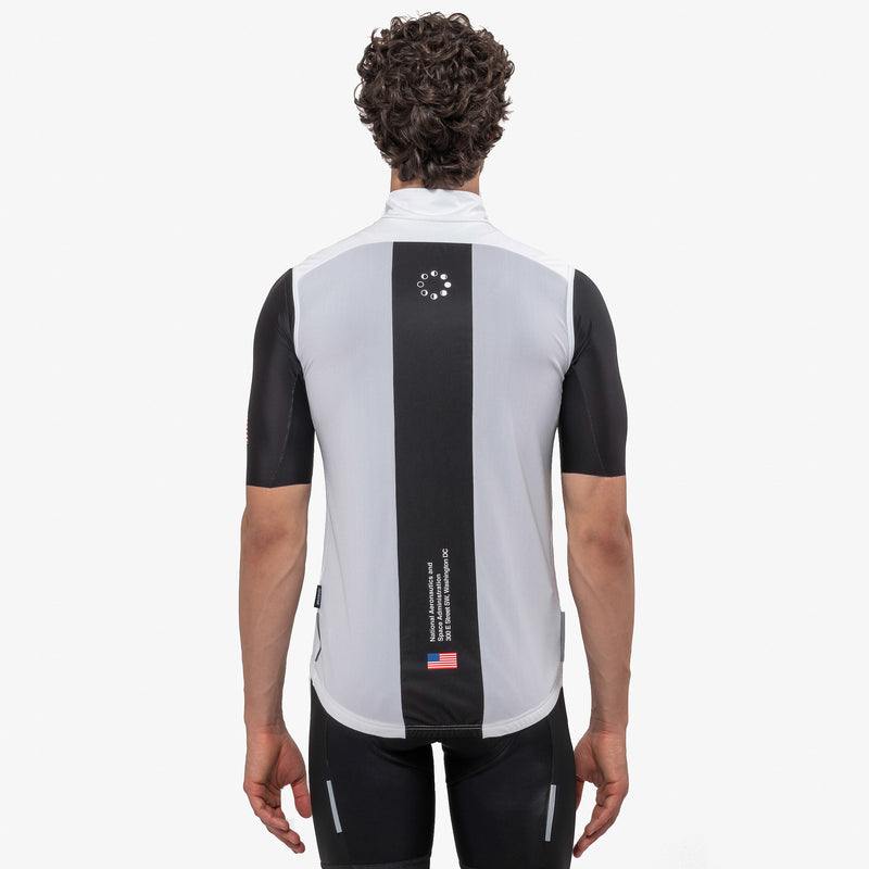 Scicon Gilet Antivento Space Agency21 Bianco Offerte esclusive