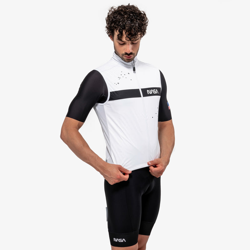 Scicon Gilet Antivento Space Agency21 Bianco Offerte esclusive
