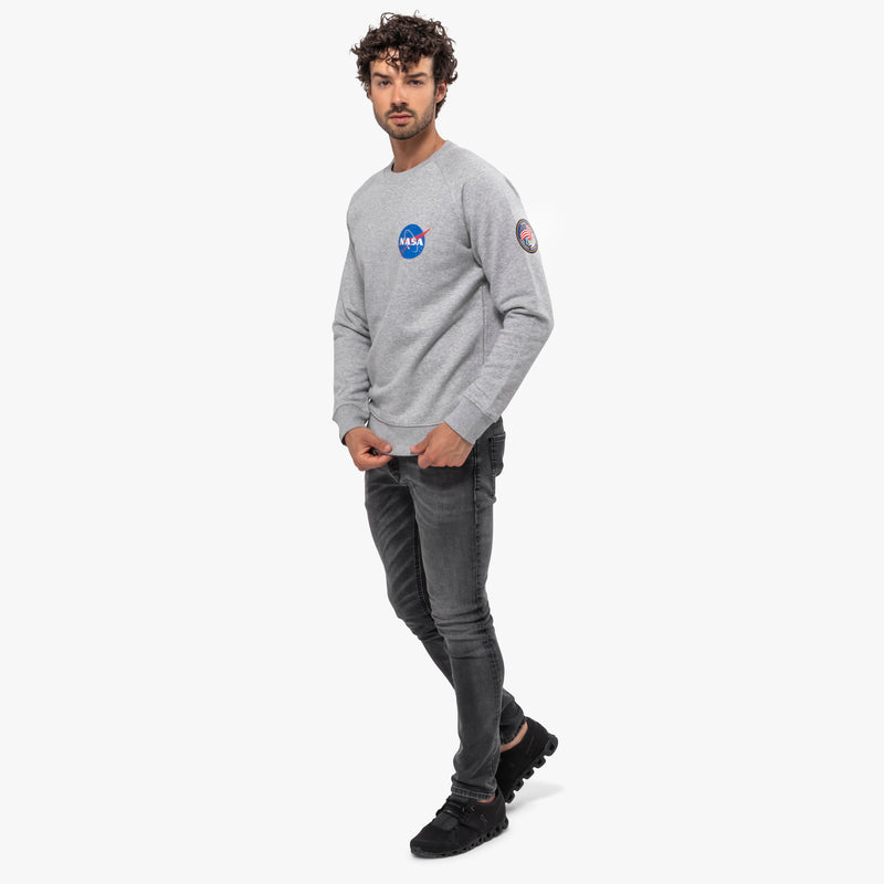 Scicon Felpa Girocollo Space Agency 04 Grigia Liquidazione