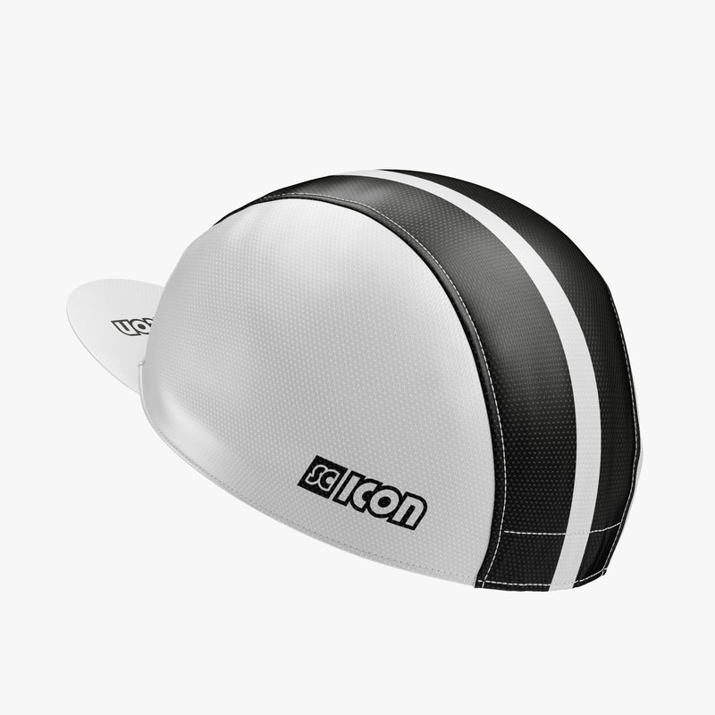 Scicon Cappellino Ciclismo Scicon Sports Bianco Sostegno trimestrale