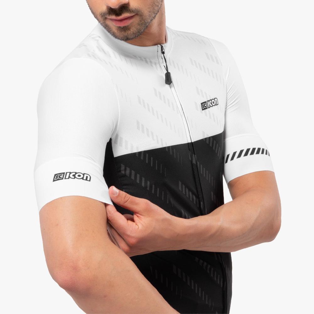 Scicon Maglia Ciclismo X-Over Reflex Nera/Bianca Black Friday Prezzi
