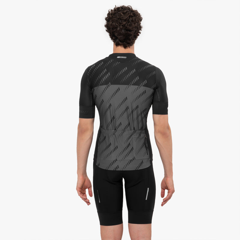 Scicon Maglia Ciclismo X-Over Reflex Nera/Antracite Promozione