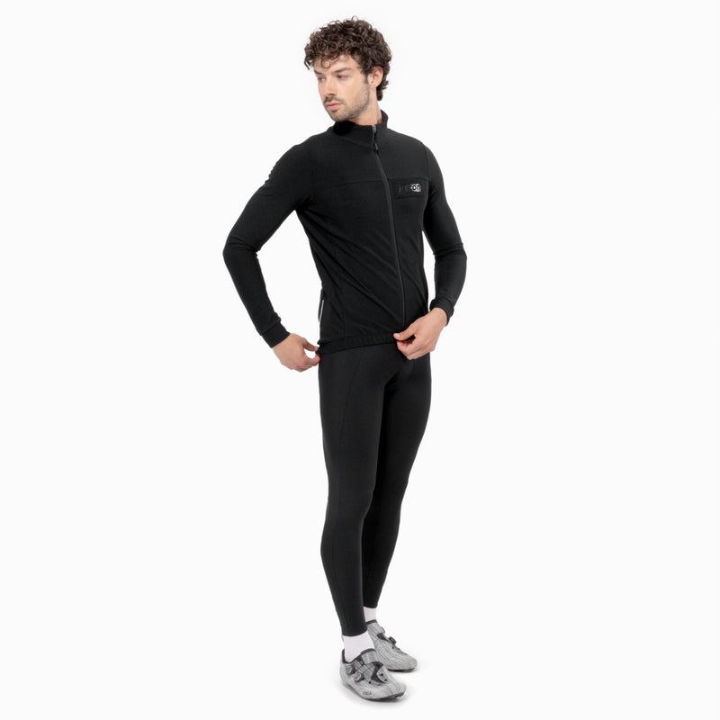 Scicon Maglia Autunnale Maniche Lunghe Nera Qualità Garantita