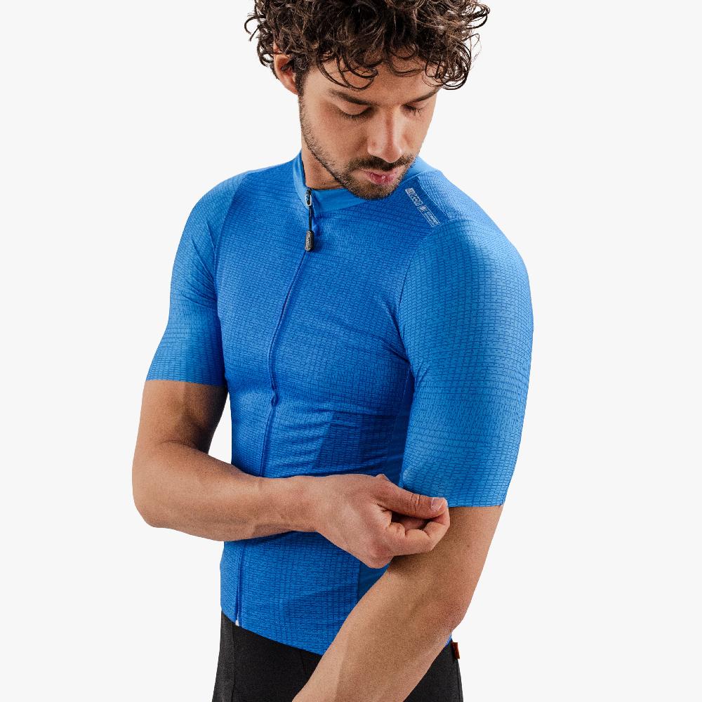 Scicon Maglia Ciclismo 9.5- X-Over Ciano Fino Al -60%