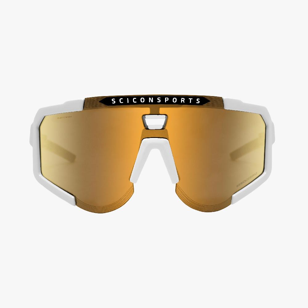 Scicon Occhiali Sportivi Aeroscope Bianco/Bronzo Economico