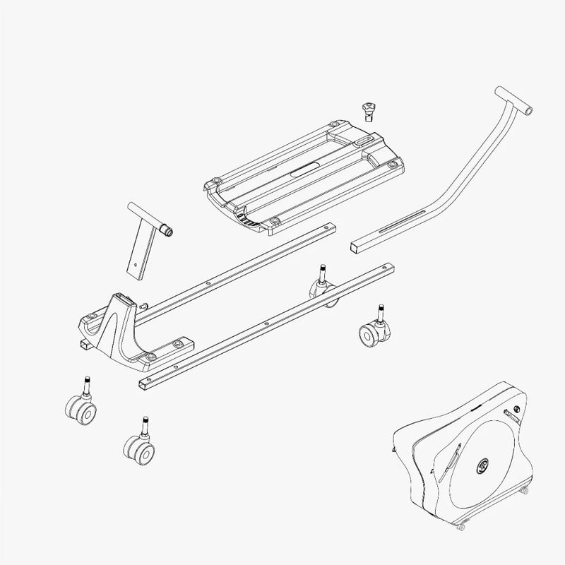 Scicon Telaio interno borsa Aerocomfort Road/Tri 3.0 Fornitura limitata