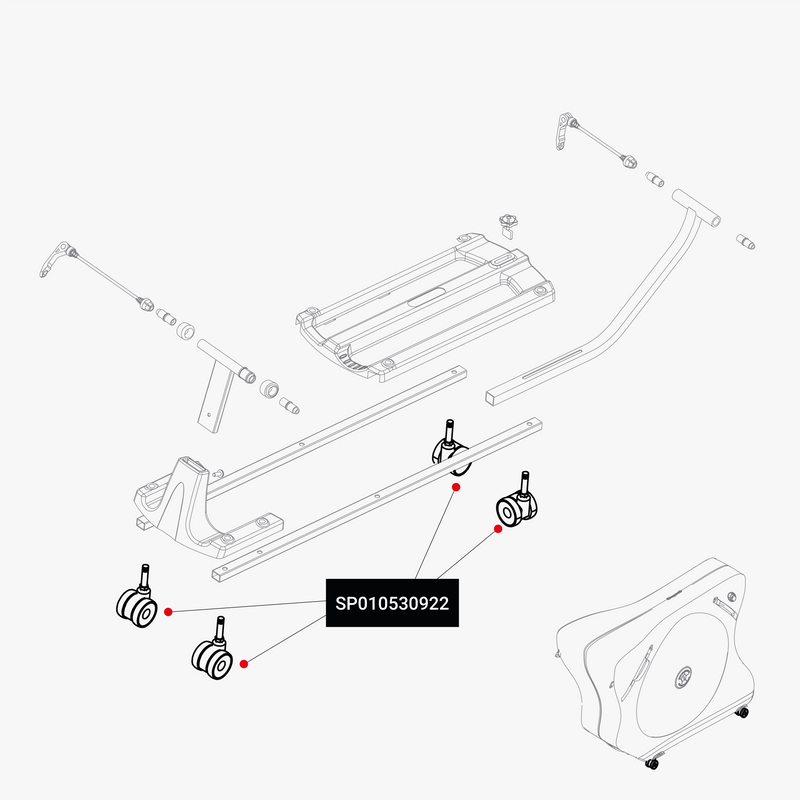 Scicon Ruote di ricambio Aerocomfort & Aerotech Offerta Pasqua